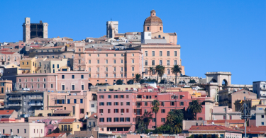 Cagliari vista dal mare