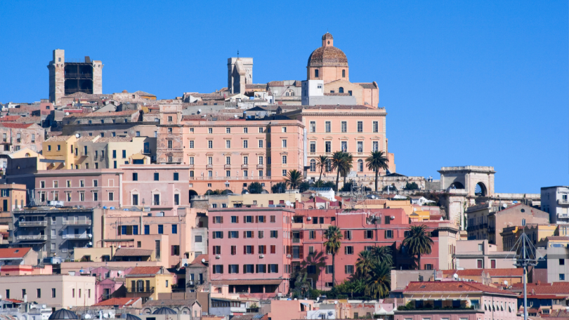 Cagliari vista dal mare